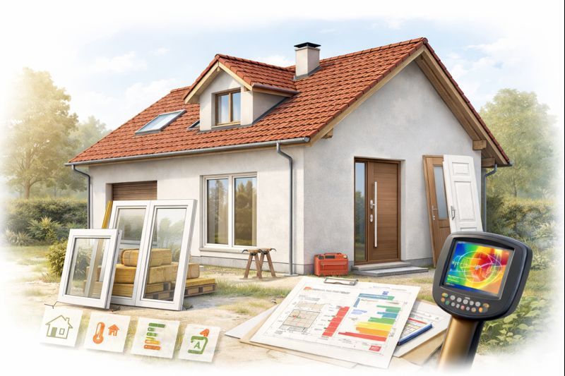 wymiana stolarki okiennej i drzwiowej