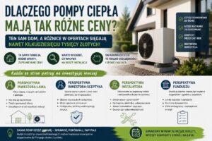 dlaczego pompy ciepła mają tak różne ceny
